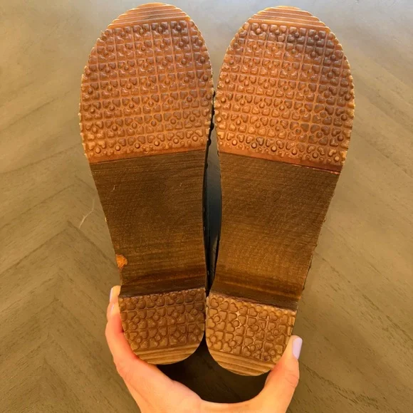 Sandgrens Rome Studded Mule Clogs – Dark Gray Nubuck Leather – Size 39 - Picture 8 of 13